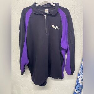 Fedex Stan Herman VF Imagewear 1/4 Jacket Uniform